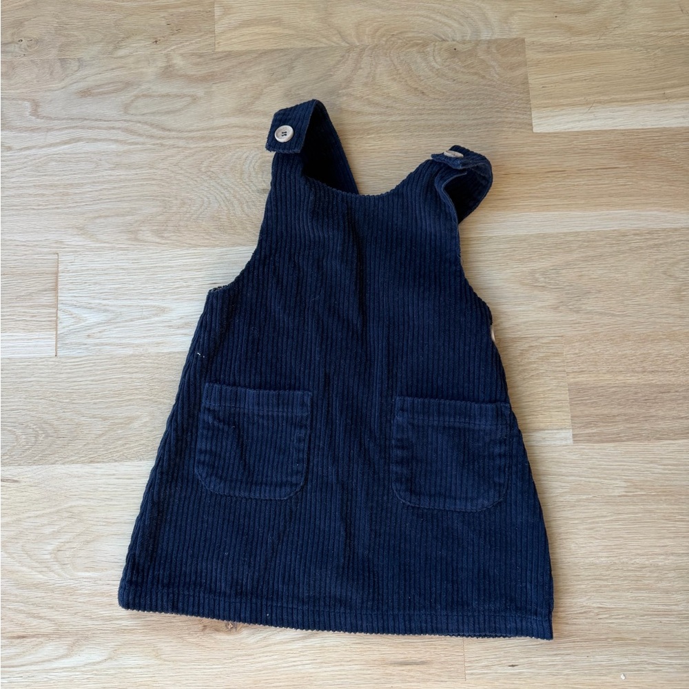 Petit Vilains corduroy jumper dress